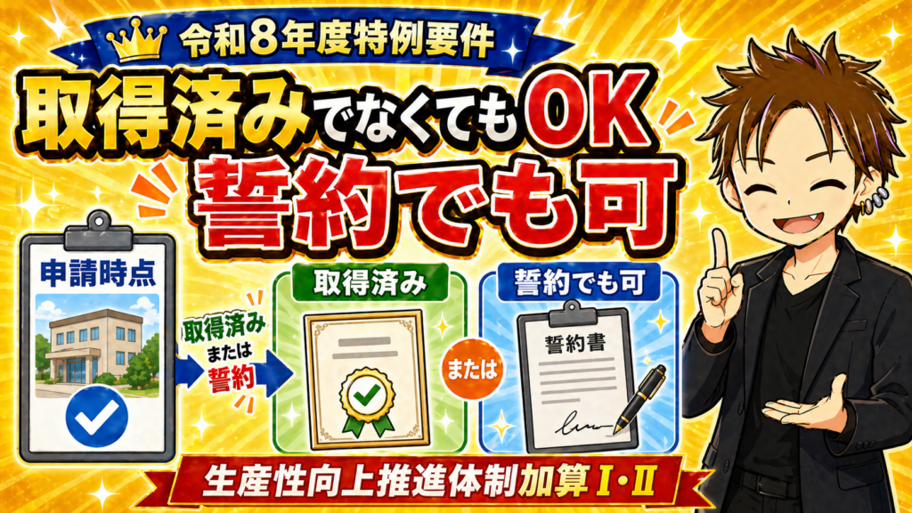 ケアプランデータ連携システム生産性向上推進体制加算取得誓約