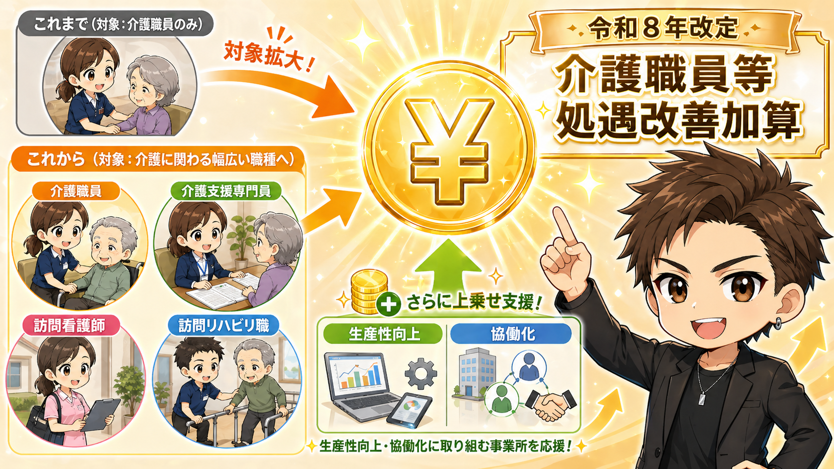 令和８年度介護報酬改定過去問生産性向上推進体制加算