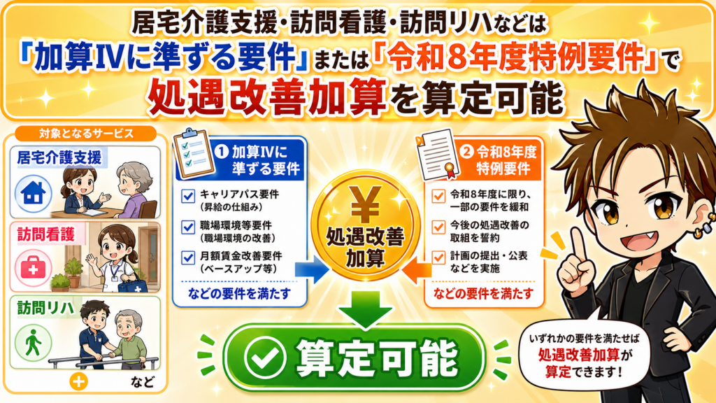 処遇改善加算介護職員等人材不足令和８年度介護報酬改定過去問