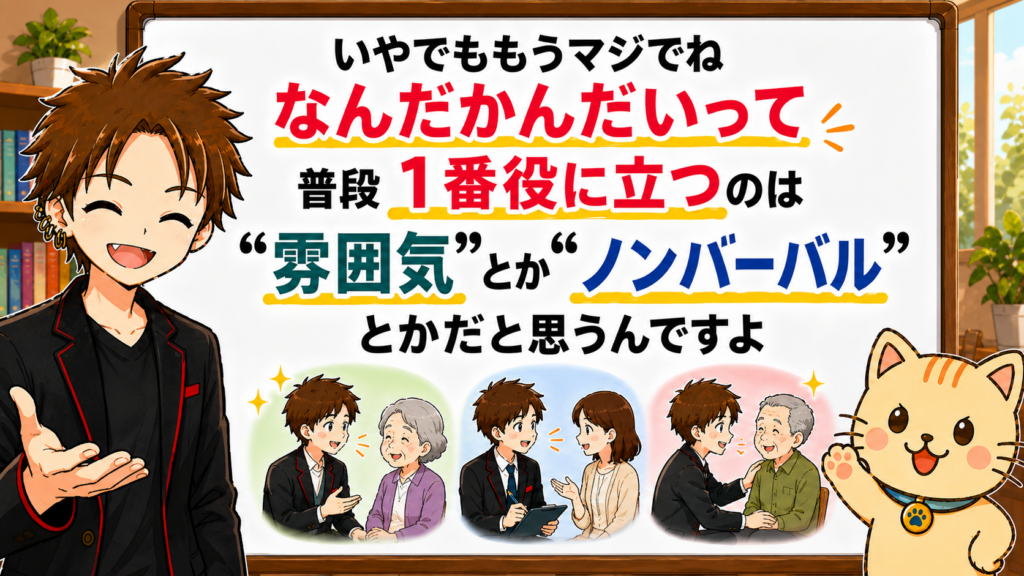 ケアマネ業務 対話 ノンバーバルコミュニケーション